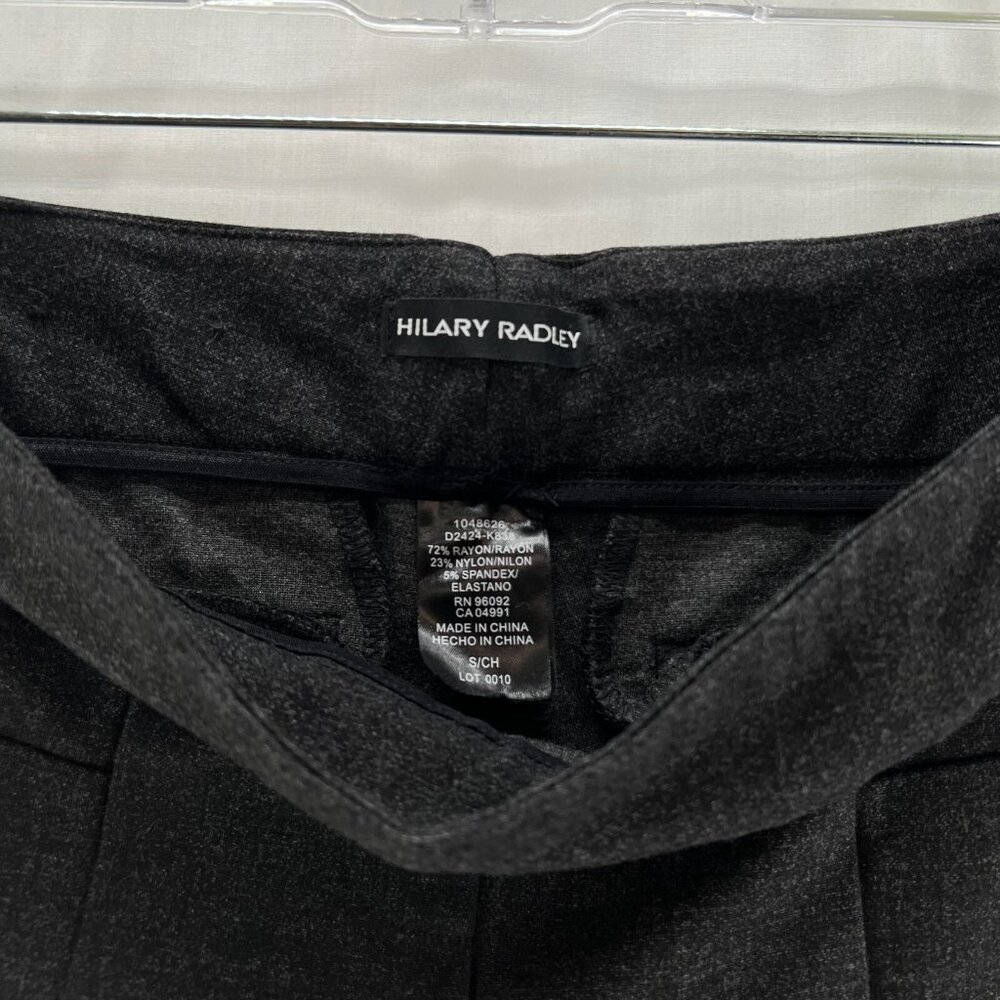 Hilary Radley Pants Womens S Skinny Ankle Mid Rise Pull On Stretch Heather Gray - Picture 10 of 10